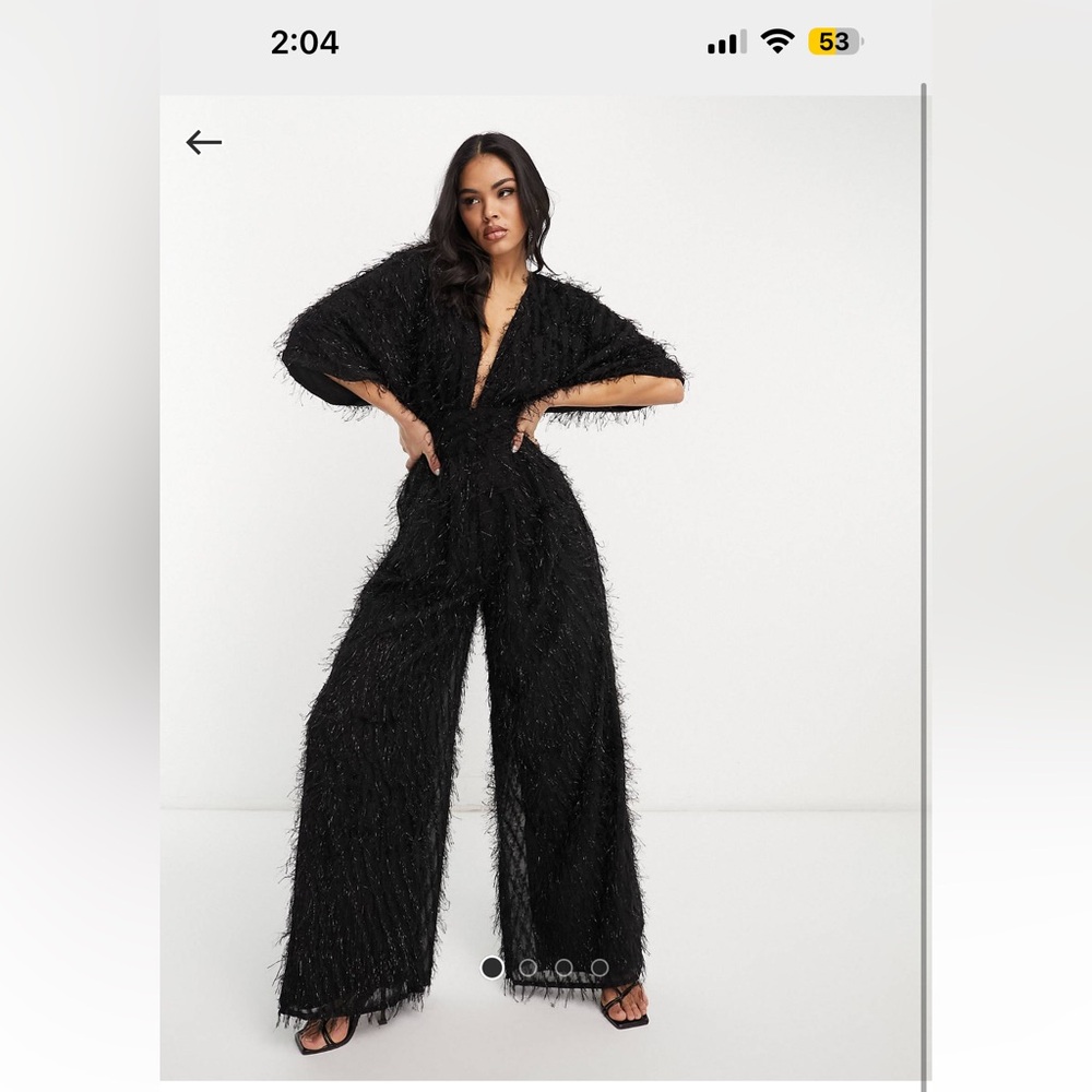 ASOS wide leg jumpsuit